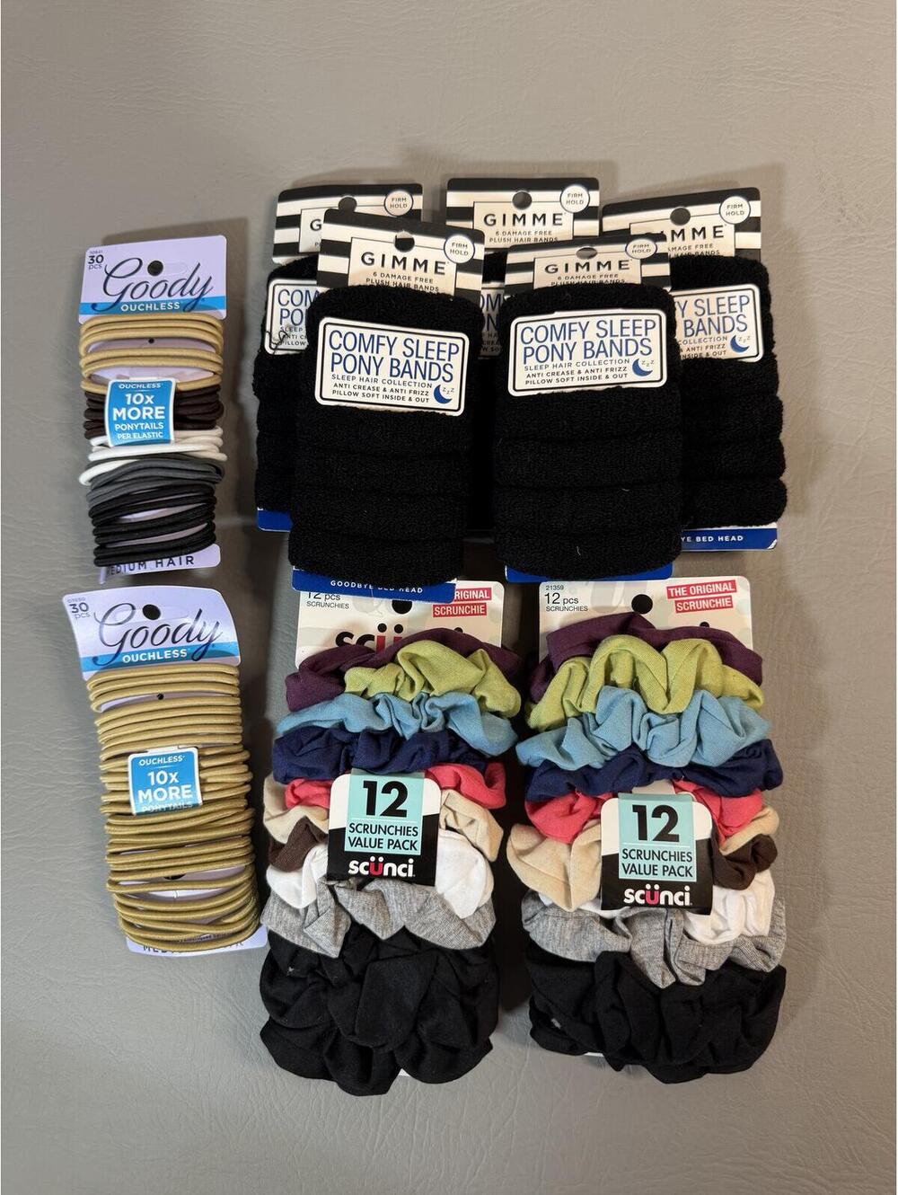 Hair ties lot